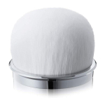 MTG Refa Clear Brush Head keitimo galvutė white