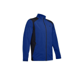 Under Armour Portrush Lietaus striukė su logotipu ir kontrastinga apykakle Vyri&scaron;ka striukė Mėlyna 1352108-400 S black