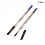 2 vnt. 11,6 cm rutulinio metalinio ra&scaron;iklio papildymas 0,5 mm 0,7 mm antgaliu tinka Treasure ra&scaron;iklio pakeitimo papildymui juodos ir mėlynos spalvos 0.5mm