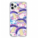 Mielas Mini Genshin Impact telefono dėklas, skirtas iPhone 7 8 Plus X Xs Max Xr 11 12 13 Mini Pro Max SE2 skaidrus mink&scaron;tas dangtelis iPhone11 Pro Max