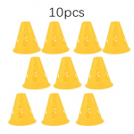 8 cm spalvoti kūgiai pačiūžos, mažos kelio kliūtys Agility treniruoklių salė, treniruotės, riedučiai, futbolo žymeklis