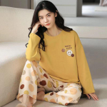 18 spalvų nauja žieminė pižama, moteri&scaron;ka, korėjieti&scaron;ka versija, ilgomis rankovėmis, kostiumas su naminiais drabužiais, laisvas, didelis dydis, dviejų dalių kostiumas, galima ne&scaron;ioti lauke 5XL