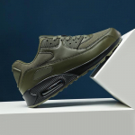 Batai Klasikiniai sportbačiai su oro pagalvėlėmis Vyri&scaron;ki didelio dydžio batai bėgimui 39&ndash;46 41 žalia