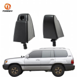 2vnt automobilio priekinių žibintų plovimo antgalis juodas priekinio žibinto vandens pur&scaron;kimo srovės pavara 85044-60060 skirta Toyota LAND CRUISER 100 1998 1999-2007