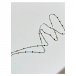 S925 S925 Sterling Sidabras Paauksuotas Kaklo papuo&scaron;alas Moterų dizaino Sense Wave &Scaron;viesūs blizgučiai Lengvi prabanga High Sense Paprasta dviejų raktikaulio grandinėlė 925