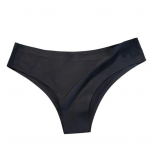 Moteri&scaron;kos kelnaitės Besiūlės vidurio juosmens, ledinis &scaron;ilkas, geras kvėpavimas, vientisos spalvos, plonas, plonas, greitai džiūstantis laisvalaikio sportinės apatinės kelnaitės, moteri&scaron;kos kelnaitės XL juoda