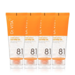Dr. Vita Sunlight Odą raminančios dėmės, dėmės, rauk&scaron;lių mažinimas, Watery Glow viskas viename priežiūra, vitamino C kapsulės raminamasis gelis, 4 vnt., 100 ml white