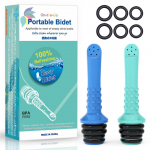 2 ki&scaron;eniniai ne&scaron;iojamieji mini kelioniniai kūno valikliai, skirti sėdmenims plauti