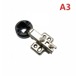 Atidaromas 35 mm stiklinių durų lankstas spintelės durims, vyno spintelės durims, slopinantis lankstas