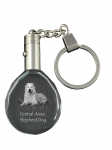 Central Asia Shepherd Dog, Central Asian Shepherd Dog - pendant with a photo of a dog, crystal key ring in a gift box, a unique gift by Art-Dog