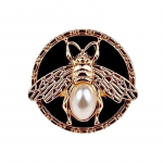 5 vnt Kūrybinės bičių sagos 18/23 mm trimatės metalinės bitės gražios kotelio sagos, drabužių priedai 18mm