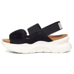 Ugg Silverlake II kvėpuojantys madingi sandalai Moteri&scaron;ki sandalai Juodi 1119771-BLK 39