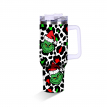 Kalėdinis stiklainis 40 oz, linksmų kalėdinis stiklainis su rankena ir &scaron;iaudeliu, 40 uncijų stiklainis palaiko &scaron;altą &scaron;ilumą ir ledą valandų valandas One Size