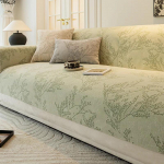 &Scaron;enilinis spausdintas sofos užvalkalas, atsparus dulkėms, neslystantis sofos užvalkalas augintiniams, apsaugantis nuo kačių įbrėžimų, sofos užvalkalas svetainei, el. A 70x70cm 1pc