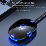 Kompiuterio stalinio kompiuterio jungiklio LED lemputės kompiuterio pagrindinės plok&scaron;tės i&scaron;orinis paleidimo maitinimo mygtuko ilgintuvas namų biurui 2.0 USB adapteris A1