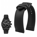 Klasikinis 20 mm, 21 mm, 22 mm drobės nailono dirželis &bdquo;Seiko&ldquo; laikrodžiams, guminis dirželis, vandeniui atsparus laikrodžių dirželis vyrams, skirtas &bdquo;Tissot Citizen Mido&ldquo; laikrodžių priedams 22mm