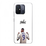 Coque Maniacase pour Xiaomi Redmi 12C Kylian Mbappe Real Madrid 9 Hola