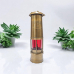 13.77 Tvirtas žalvaris, veikiantis lauko &scaron;vyturio žibintas, jūrinio laivo / valties alyvos lempa, jūrinės dovanos tėčiui ir senjorams, Kalėdų dekoras