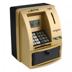 Kalėdų dovanų elektroninė Piggy Bank Pinigų monetų taupyklė bankomatas Automatinis įna&scaron;as Banknotas Slaptažodis Pinigų dėžutė bankomato banko seifas