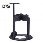 Metalinis medienos skaldymo aparatas Sunkus didelio anglies plieno rąstų skirstytuvas Rankinis uždegimas Skaldiklis Plei&scaron;tas Lauke Stovyklavietė Maisto gaminimas Ne&scaron;iojamas malkų skaldymo įrankis juoda