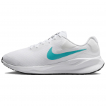 Nike Revolution 7 Balti Dusty Cactus Vyri&scaron;ki sportbačiai Pure-Platinum FB2207-103 44.5