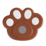 Naujas &bdquo;Anti-Lost Cute Bear Paw Hook Hook&ldquo; sieninis tvirtinimo laikiklis, tvirtas nuotolinio valdymo pultelis, lipnus sieninis laikiklis &scaron;viesiai pilka spalva