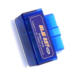 Mini ELM327 V1.5 su Bluetooth suderinamas OBD 2 skaitytuvas ELM 327 V1.5, skirtas Android automobilių diagnostikos įrankiui OBD II kodų skaitytuvui mėlyna
