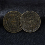 Paslaptingi Retro Kolekcionuojami Daiktai Rankdarbiai Dovanos Klouno Moneta Jubiliejinė Moneta Piniginės Laikiklis Metalas auksas