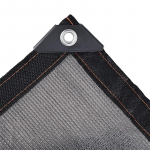 Skėčiai nuo saulės Tinklas Balkonas Privatumas Tinklinė tvora Vasaros Sultingi Augalai Uždengimas Sodas Baseinas Uždengimas Terasa Automobilių pastogės tinklas 0.9x6M pilka spalva