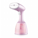 1500W Rankinis drabužių garintuvas Audinio drabužių lyginimo lygintuvas 280ml Ne&scaron;iojamas Greitai įkaistantis Lyginimas 280mL Garų generatorius namų ūkiui EU rožinė