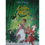 Džiunglių knyga Originalus kino plakatas Vyniotas Mažas formatas 53x40cm Disney