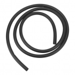 1,5 m dviračio vidinė linija, kempinė, vamzdelis, garsą sugerianti dviračio vidinė trosų apsauga, amortizatorius i&scaron;oriniam skersmeniui juoda