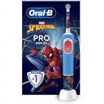 Brosse &agrave; dents &eacute;lectrique Oral-B Pro Kids 1 Manche Marvel Spider-Man, 1 Brossette, 3 Ans et Plus mėlyna