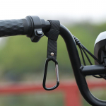 Elektromobilio daugiafunkcinis kabliukas: Bekalbis &scaron;almo laikiklis dviračiams ir motociklams