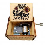 Fancy Music Box Mechanical Movement Smooth Handle Dekoratyvinis A