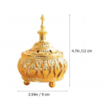 Smilkalų degiklis namams Jogos SPA Aromaterapijos papuo&scaron;alai Metaliniai smilkalai Spiritual Decor Retro stiliaus A