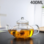 400/600/800/1000 ml kar&scaron;čiui atsparus stiklinis arbatinukas, stiklinis arbatinukas su infuzoriumi, arbatai, žolelių arbatai, kavai