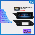 Hizpo 10.25 I&scaron;manusis RDS automobilio ekrano stereo grotuvas, palaikantis Carplay Android Auto, skirtas Mercedes Benz W212 E-Class E200 E230 E260 E300 S212 2009-2012 NTG 4.0 HC1 1G 32G
