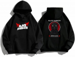 Juodas Hoodie Sabbath Unisex Retro VERIZON WIRELESS AMPHITHEATER Rock WoUnisex laisvalaikio spausdintas gobtuvas Unisex L