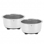 51 mm 2 puodelių portafilterio filtro krep&scaron;elis Nerūdijančio plieno kavos filtro krep&scaron;elis, skirtas Delonghi kavai L(for 6.5-9kg)