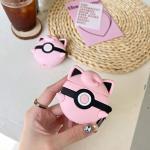 Pokemon Rožinis Kamuolys Skirtas Airpods Dėklui, Smūgiams Atsparus Apsauginis Silikoninis Ausinių Silikoninis Dangtelis Skirtas Airpods Pro 2 Dėklui Vaikams Funda for airpods 1 2
