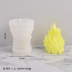 Kurti Formą Rankų Darbo Formos Unikalios Dekoracijos 3D Silikoninės Žvakių Formos Žvakių Gamybai Pyragų Dekoravimo Aksesuarai Reikmenys