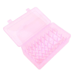 Siūlų dėžutė 42 vnt. ritės &scaron;pūlės ne&scaron;iojamas dėklas konteineris laikiklis rankdarbiams &scaron;pūlių organizavimo dėklas siuvimo saugykla None balta