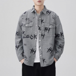 Nauji pavasariniai japoni&scaron;ko retro stiliaus vyri&scaron;ki laisvo kirpimo mar&scaron;kiniai, spalvoti, megzti žakardu, kasdieniai amerikieti&scaron;ko stiliaus mar&scaron;kiniai 4XL