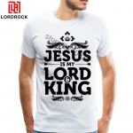 Madingi vyri&scaron;ki mar&scaron;kinėliai &bdquo;I Love Jesus Youth&ldquo; trumpomis rankovėmis &bdquo;ChrisT-shirt Basic Summer Tees Top&ldquo; L