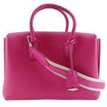 MCM mirror Handbag MWT 6SMA04 PU001 2WAYShoulder pink leather Women Used