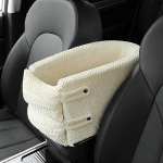 Ne&scaron;iojama naminių gyvūnų &scaron;unų automobilinė kėdutė centrinio valdymo neslystanti &scaron;unų ne&scaron;yklė 42x20x22cm smėlis