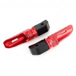 Motociklo galiniai kojų atramos valdymo komponentas, padidintas pagrindas, tinka Honda CB125R  CB250R  CB300R  CBR250RR raudonas raudona