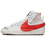 Nike Blazer Mid 77 Jumbo Balti Habanero Raudoni Unisex Sportbačiai Rotangas DD3111-102 41