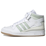 adidas Forum Mid Baltos Lino Žalios Moteri&scaron;ki Sportbačiai Debesėlio Baltumo Guma GX4578 36